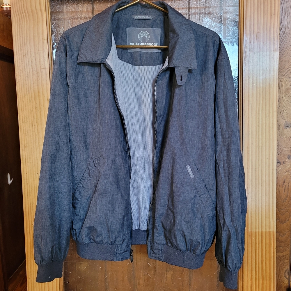 Weatherproof Men's Microfiber Classic Golf Jacket